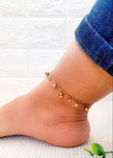 Luna Drops Anklet